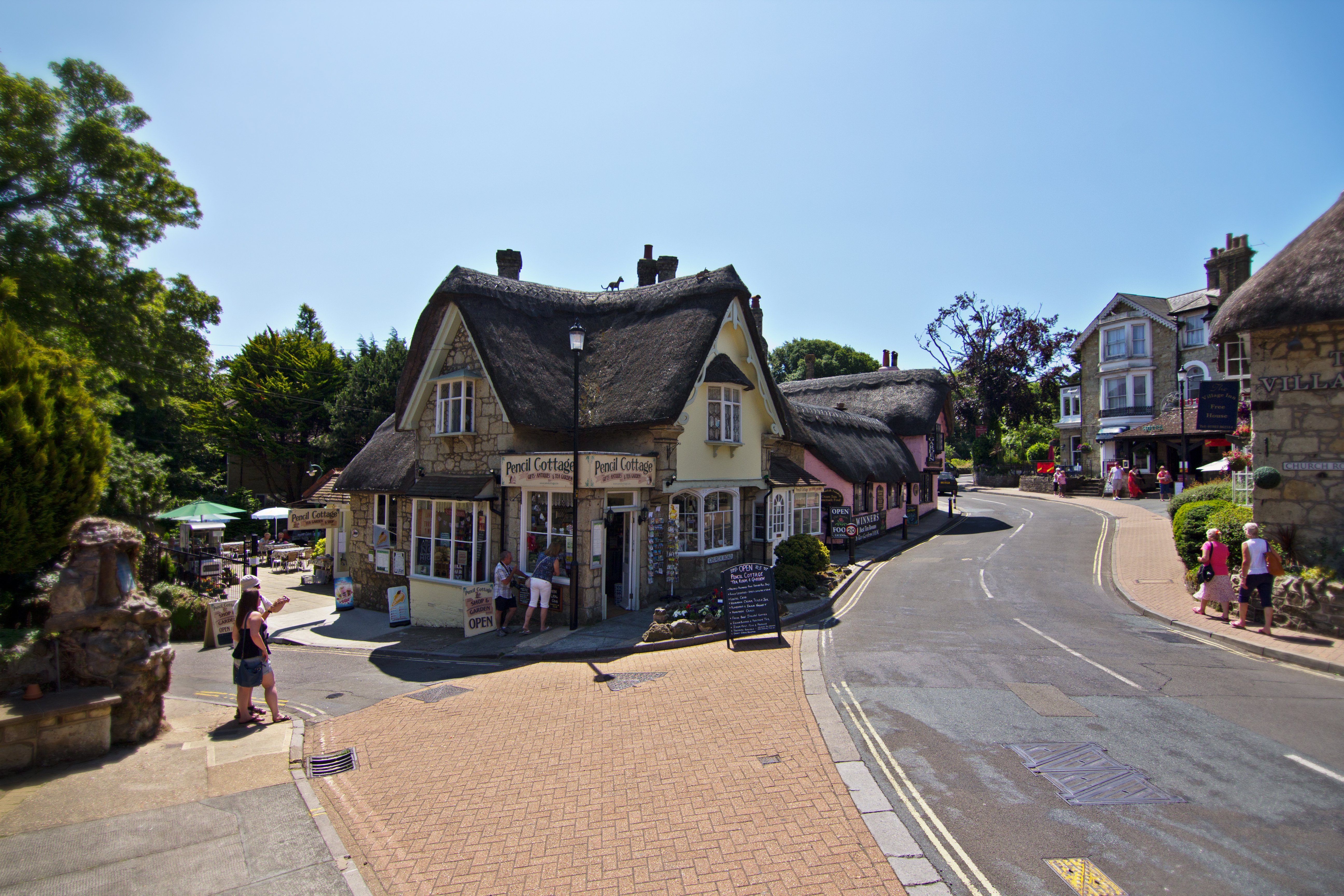 The Village of Euxton, Lancashire, England. An ancient English