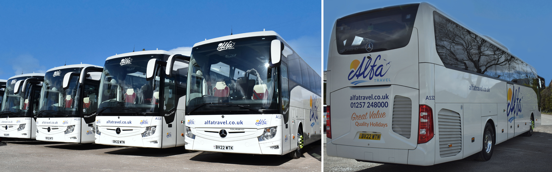 Fleet List Alfa Travel Coach Holidays
