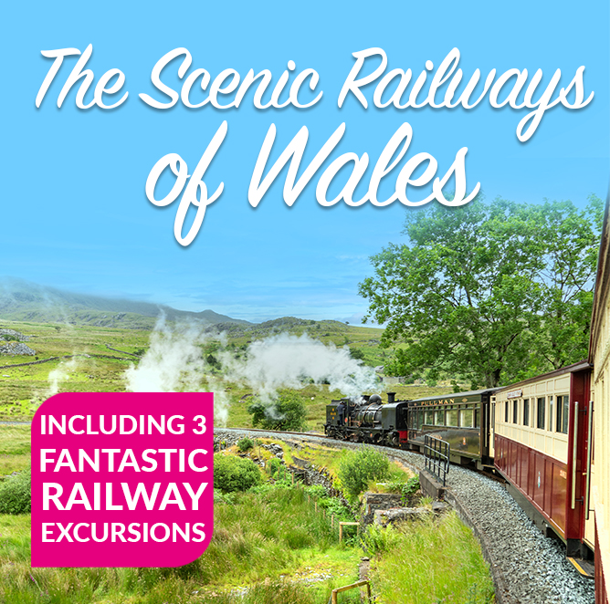 Criccieth Stay and Welsh Scenic Railways Tour
