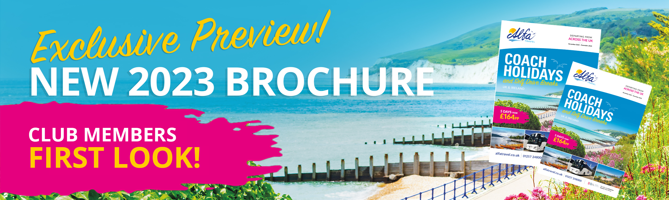 Club Edition 2023 Coach Holidays Brochure Alfa Travel