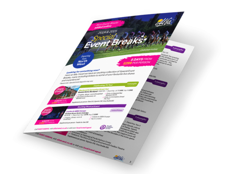 2025 Coach Holiday Brochure North East Alfa Travel Out Now!