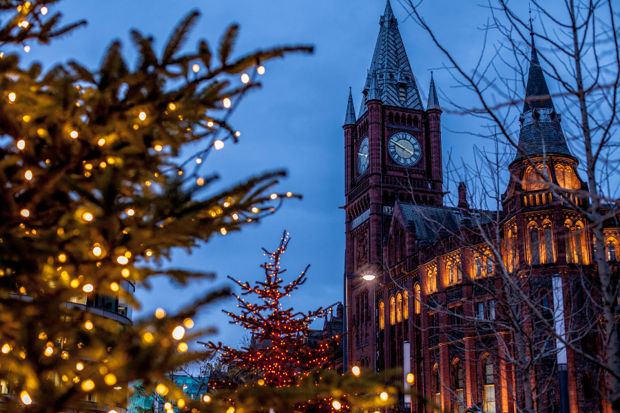 Liverpool Christmas Market.